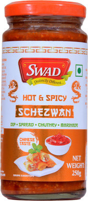 SWAD Hot & Spicy Schezwan | Dip | Spread | Marinate Chutney Paste(250 g)