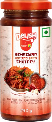 Delish by Flipkart Schezwan Hot and Spicy Chutney Paste(250 g)