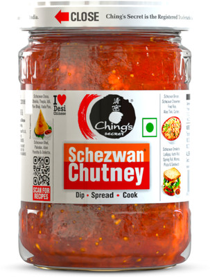 Ching's Secret Schezwan Chutney, Spicy & Tangy, Dip, Spread, Cook, Chutney Paste(590 g)