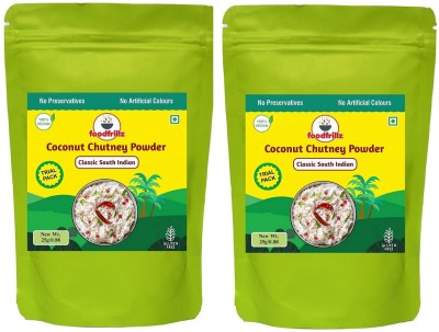 foodfrillz Coconut Chutney Powder, Classic South Indian Flavour (25 g x2) Chutney Powder(2x25 g)