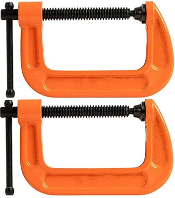 Ubod C-clamp(Heavy Duty G-clamp 2Inch (Pack of 2) cm cm)