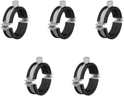Implemental Pipe Clamp(Round Type Pipe chili Clamp (Set of 5) (2 Inch) 5.08 cm)