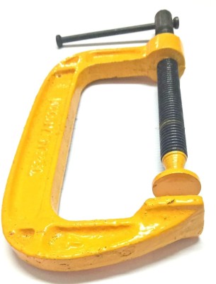 B K Jagan and Co C-clamp(Heavy Duty G Clamp | C Type Clamping Tool SET OF 4 (2 INCH) 14X7X2CM cm)