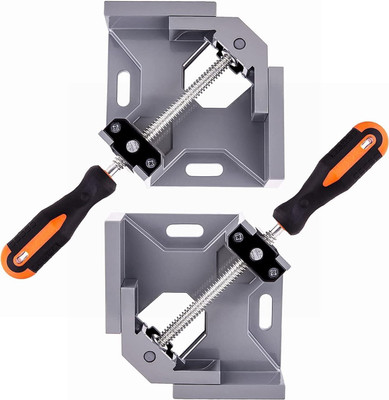 NIKTION Corner Clamp(90 degree Corner Clamping Quick Release Button 90 Degree clamping tool cm)