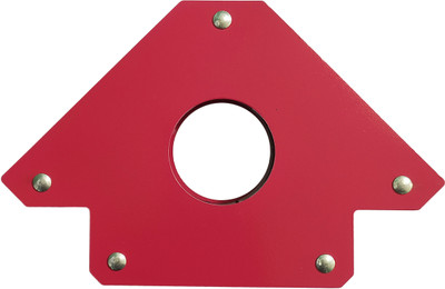 DUMDAAR Corner Clamp(5inch Magnetic Welding Holder Arrow Clamp 1pc tool Hold 75LBS/33KG Red (12 cm)