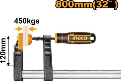 INGCO F-clamp(80 cm)