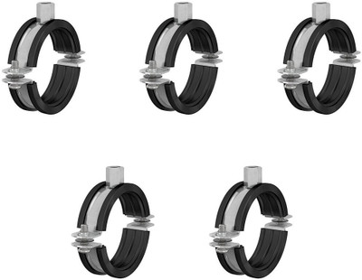 Implemental Pipe Clamp(Round Type Pipe chili Clamp (Set of 5) (2 Inch) 5.08 cm)