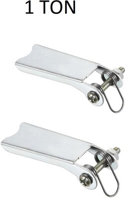 AES Edge Clamp(EOT Crane Safety Latch 1 Ton Clamp for Single Hook Cranes Pack of 2 (1.6) cm)