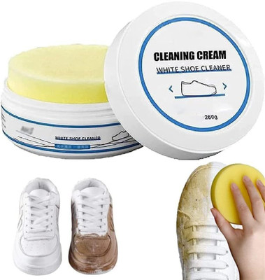 GatiH White Shoe Cleaning Cream Shoe Cleaning Kit Canvas Shoe Cream(White)