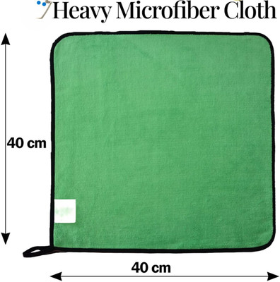 ClickFix Microfiber Vehicle Washing  Cloth(Pack Of 4, 600 GSM)