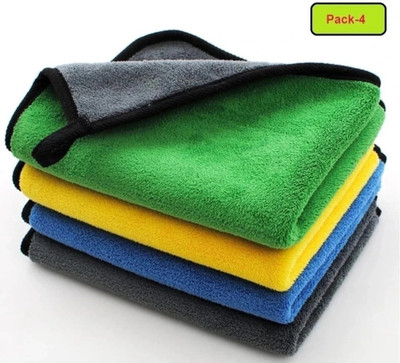Yogini Greens Wet and Dry Microfiber Cleaning Cloth(4 Units)