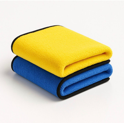 AKDC MICROFIBER TOWEL Wet and Dry Microfiber Cleaning Cloth(2 Units)