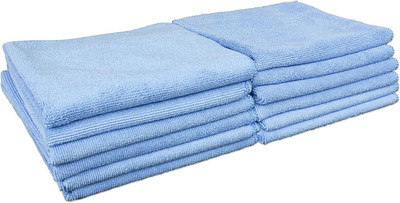 TheAntiSlip Microfiber Cloth 350 GSM Wet and Dry Microfiber Cleaning Cloth(12 Units)
