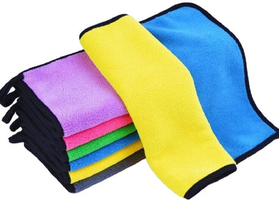 Atipriya Wet and Dry Microfiber Cleaning Cloth(6 Units)