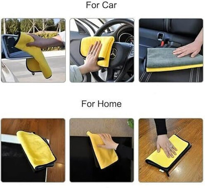 SJK Microfiber Vehicle Washing  Duster(Pack Of 1, 600 GSM)