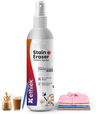 ethiek StainEraserFabricSpray,forFreshOldStains Ink,Sketchpen,Tea,Others,ColourSafe75ml Stain Remover