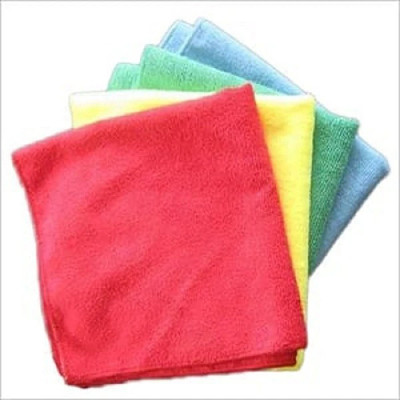 Hitvik Microfiber Cleaning Cloths / Multi-Colour Lint and Streak Free Wet and Dry Microfiber Cleaning Cloth(4 Units)