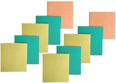 PITRADEV Scrb_141 Sponge Wipe(Regular, Pack of 10)