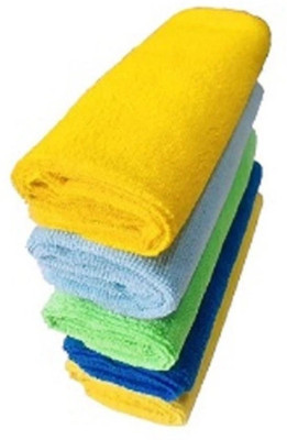CLICKNBUY Wet and Dry Microfiber Cleaning Cloth(4 Units)