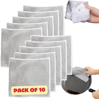 KGBTREADS Wet and Dry Polyester Cleaning Cloth(10 Units)