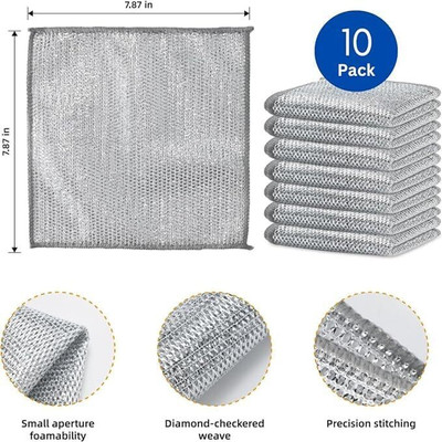 Radha Wet and Dry Polyester Cleaning Cloth