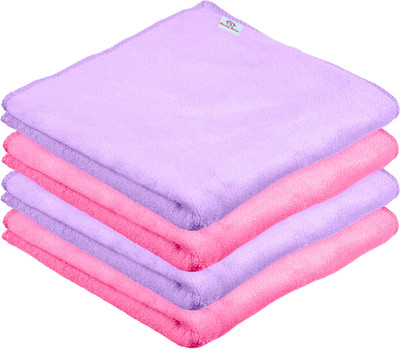 Heart Home Wet and Dry Microfiber Cleaning Cloth(4 Units)