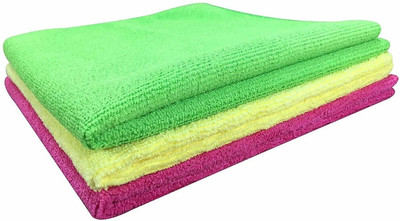 Yogini Greens Wet and Dry Microfiber Cleaning Cloth(3 Units)
