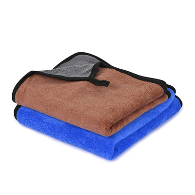 LOOM LEGACY Microfiber Vehicle Washing  Cloth(Pack Of 2, 600 GSM)