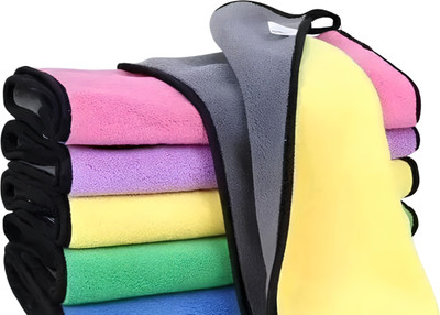 Himamshi MF 3 Wet and Dry Microfiber Cleaning Cloth(3 Units)