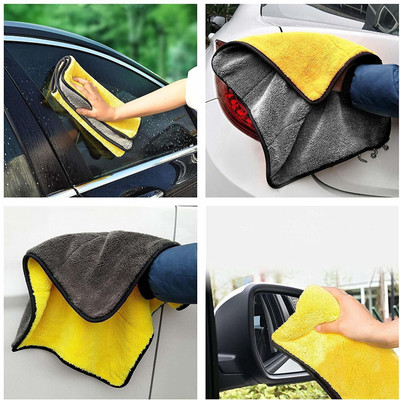Manav Pack of 5 Lint Free Dual Sided Vehicle, Glass & floor Cleaning Cloth NCC1.1044 Wet and Dry Microfiber Cleaning Cloth(5 Units)