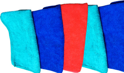 Wonderfill SUPER SAVER SET OF 5 MICRO FIBRE CLEANING CLOTH Wet and Dry Microfiber Cleaning Cloth(5 Units)