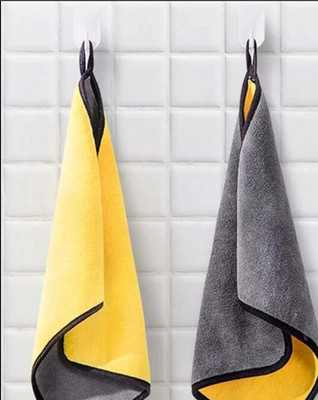 ClickFix Microfiber Vehicle Washing  Cloth(Pack Of 6, 600 GSM)