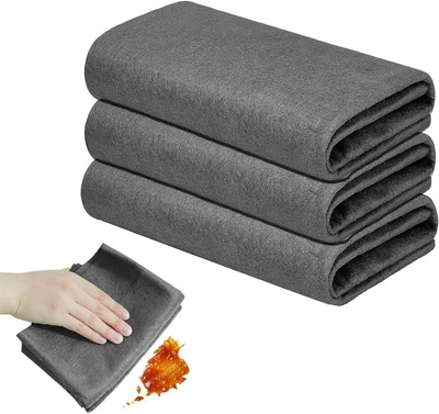 GATHA SALES Thickened Magic Cleaning Cloth, Reusable Microfiber Glass Cleaning Cloth 30*30 Wet and Dry Microfiber Cleaning Cloth(3 Units)