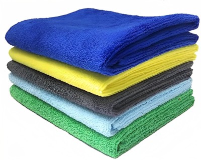 ISA Wet and Dry Cleaning Cloth Wet and Dry Solid Cotton Cleaning Cloth Wet and Dry Cotton Cleaning Cloth(6 Units)