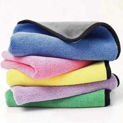 lodhi Multi-Color Highly Absorbent Microfiber Cleaning Cloths (Pack of 2) Dry Microfiber Cleaning Cloth(4 Units)
