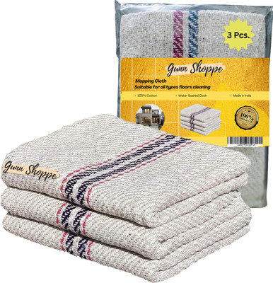 Gunn Shoppe Wet and Dry Cotton Cleaning Cloth(3 Units)