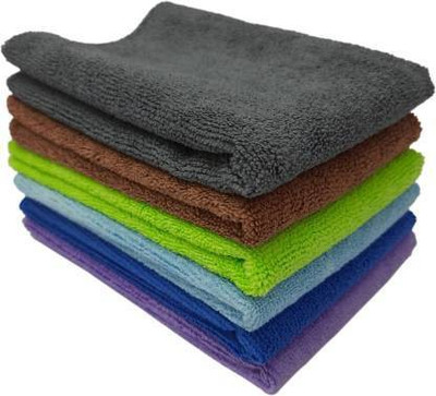 Palakshi Microfiber Vehicle Washing  Duster(Pack Of 6, 250 GSM)
