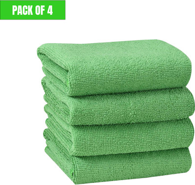 Luxurivo Home Ultra-Soft 350GSM Wet and Dry Microfiber Cleaning Cloth(4 Units)