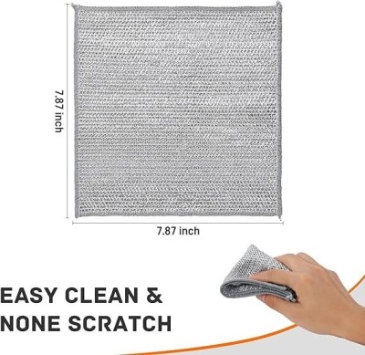 KGBTREADS Wet and Dry Polyester Cleaning Cloth(10 Units)