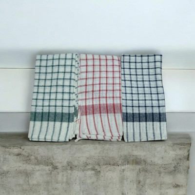Naveeneha Soft Cotton Multipurpose Duster Pack of 3 Wet and Dry Cotton Cleaning Cloth(3 Units)