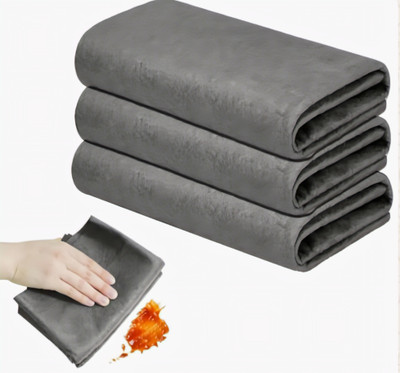 Shubham Technoplast Thickened Magic Cleaning Cloth. Suitable for Kitchen, Car and Dry-Wet Cleaning Wet and Dry Microfiber Cleaning Cloth(4 Units)