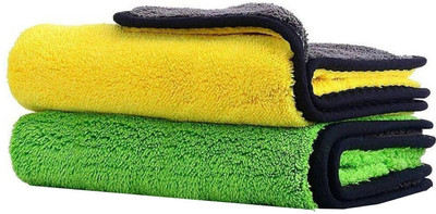 Yogini Greens Wet and Dry Microfiber Cleaning Cloth(2 Units)