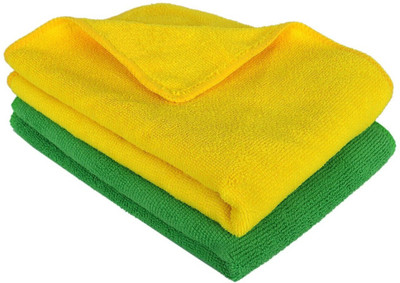 Yogini Greens Wet and Dry Microfiber Cleaning Cloth(2 Units)
