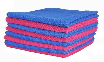 NEERAK Wet and Dry Microfibre Cleaning Cloth(8 Units)