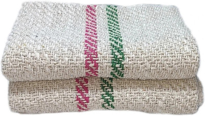 JuteiQue 24 Inch Pocha Wet and Dry Cotton Cleaning Cloth(2 Units)