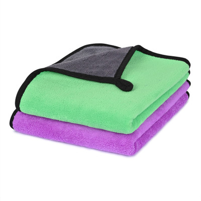 Armaan Pack of 5 Lint Free Dual Sided Vehicle, Glass & floor Cleaning Cloth NCC2.491 Wet and Dry Microfiber Cleaning Cloth(5 Units)