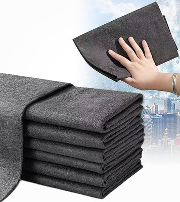 DHARMINSON Wet and Dry Cotton Cleaning Cloth(2 Units)