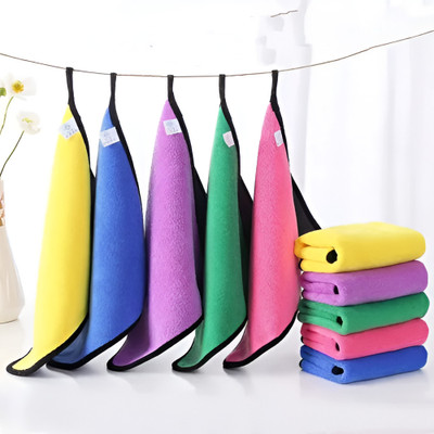 soxsense Car Bike and Kitchen Cleaning Cloth Wet and Dry Microfiber Cleaning Cloth