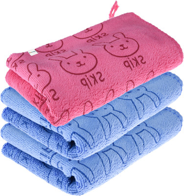 HOMESTIC Reusable Skip Cleaning Towel for Kitchen|BabyCleaning Towel|30x40|Packof 3|Multi Wet and Dry Microfiber Cleaning Cloth(3 Units)