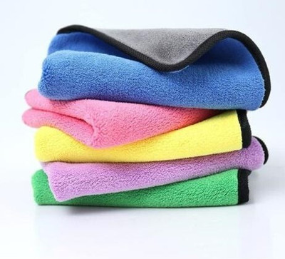 RNG CREATIONS Wet and Dry Microfiber Cleaning Cloth(4 Units)